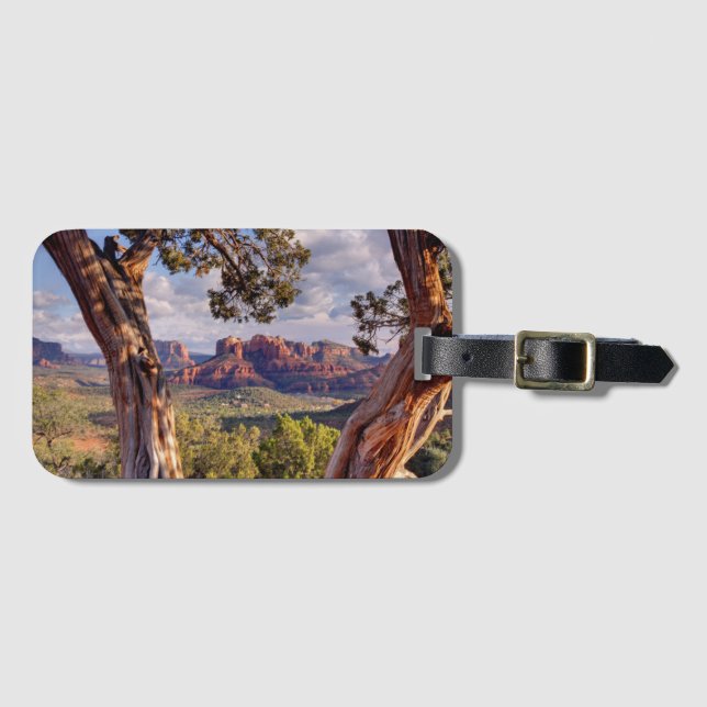 Red Rock | Sedona Arizona Luggage Tag (Front Horizontal)
