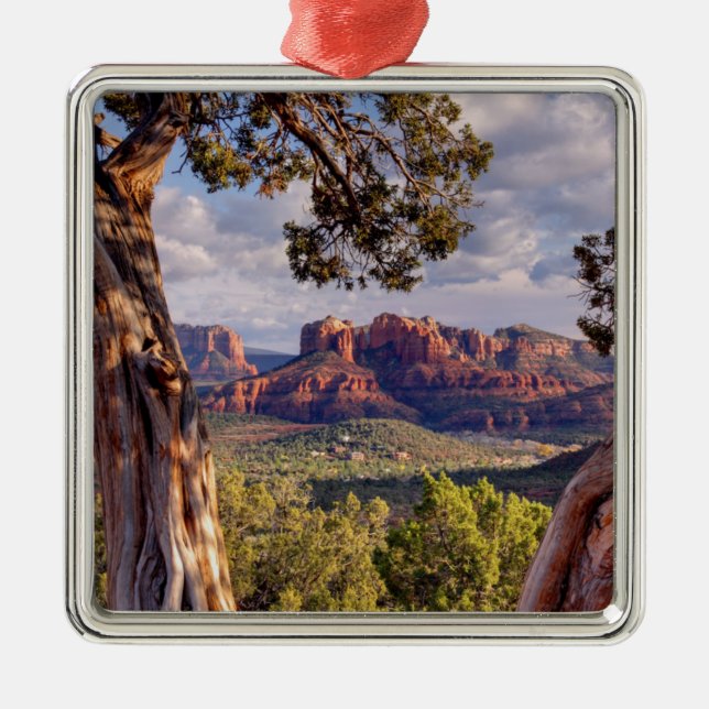 Red Rock | Sedona Arizona Metal Ornament (Front)