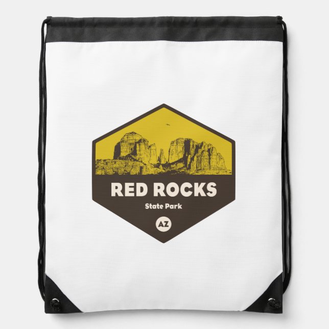 Red Rock State Park, Arizona Drawstring Bag (Front)