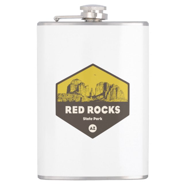 Red Rock State Park, Arizona Flask (Front)