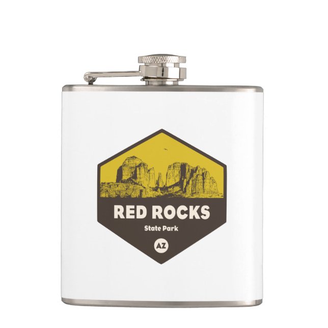 Red Rock State Park, Arizona Flask (Front)