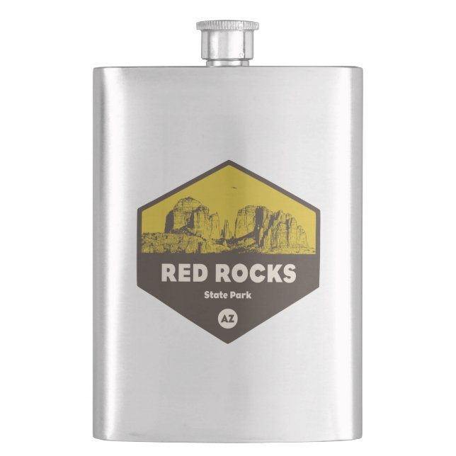 Red Rock State Park, Arizona Flask (Front)