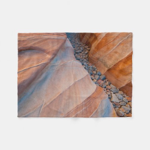 Red Rock Valley of Fire State Park Nevada Fleece Blanket