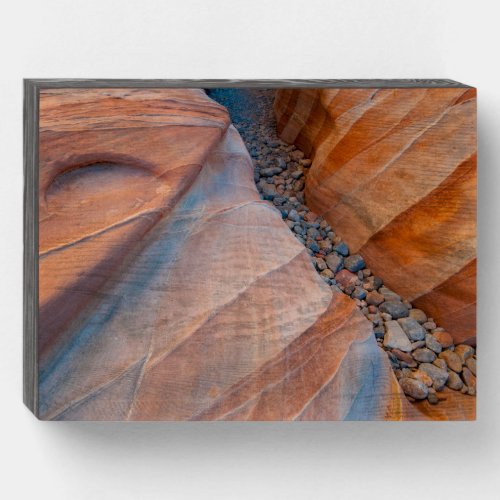 Red Rock Valley of Fire State Park Nevada Wooden Box Sign