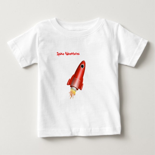 red rocket baby T-Shirt (Front)