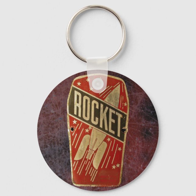 RED ROCKET. KEYCHAIN (Front)