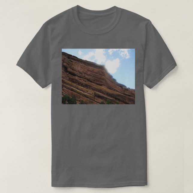 Red Rocks Amphitheatre T-Shirt (Design Front)