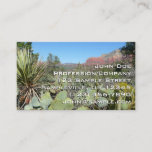 Red Rocks and Cacti I Business Card