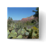 Red Rocks and Cacti I Button