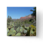 Red Rocks and Cacti I Button