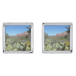 Red Rocks and Cacti I Cufflinks
