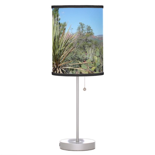 Red Rocks and Cacti I Table Lamp (Left)