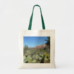 Red Rocks and Cacti I Tote Bag