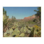 Red Rocks and Cacti I Wood Wall Decor