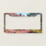 Red Rocks and Cacti II in Sedona Arizona License Plate Frame