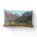 Red Rocks and Cacti II in Sedona Arizona Lumbar Pillow