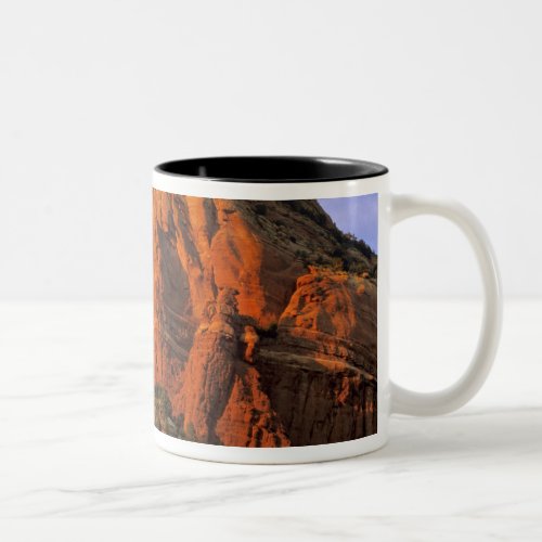 Red Rocks at Sterling Canyon in Sedona Arizona Two_Tone Coffee Mug