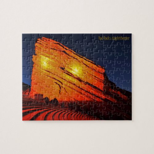 Red Rocks Colorado Jigsaw Puzzle
