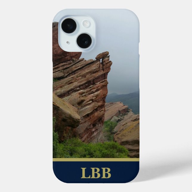 Red Rocks Colorado Personalized  Case-Mate iPhone Case (Back)