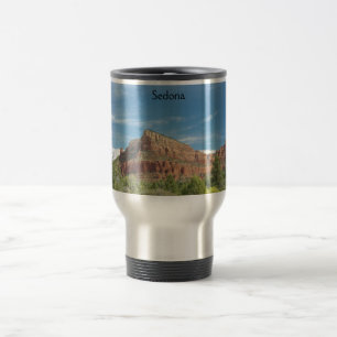 Red rocks in Sedona Travel Mug