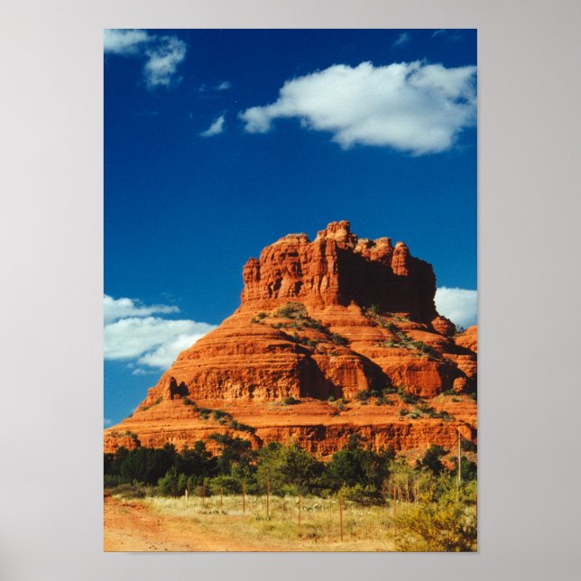 Red Rocks Near Sedona -  Poster (Front)