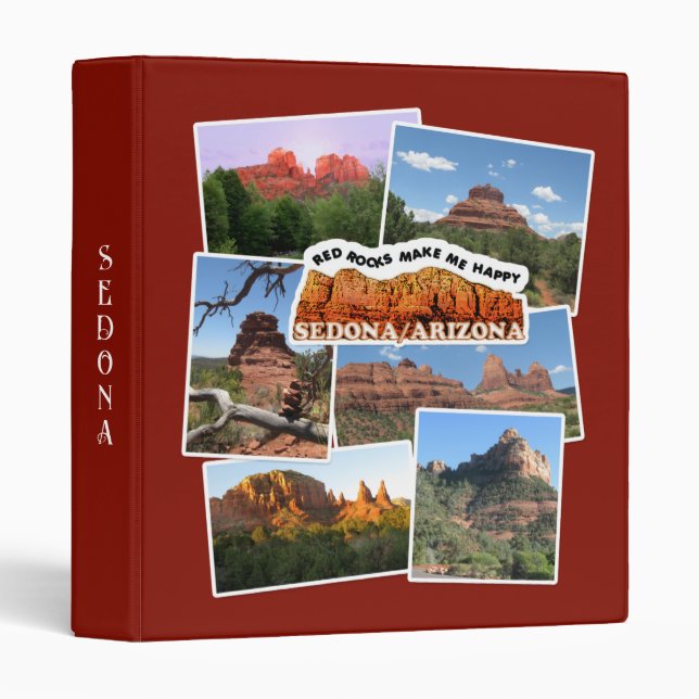 Red Rocks of Sedona, Arizona Binder (Front/Spine)
