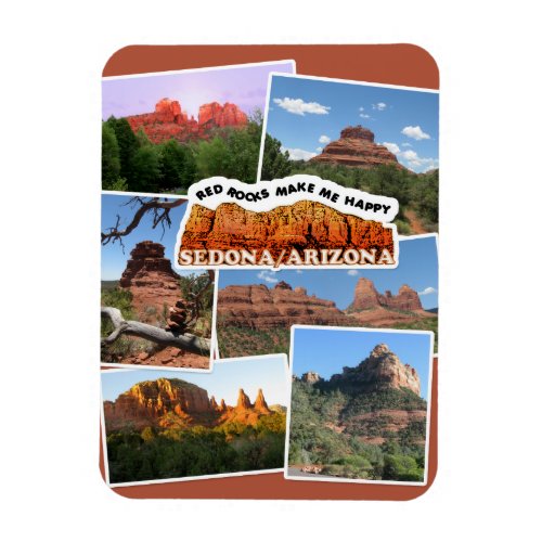 Red Rocks of Sedona Magnet