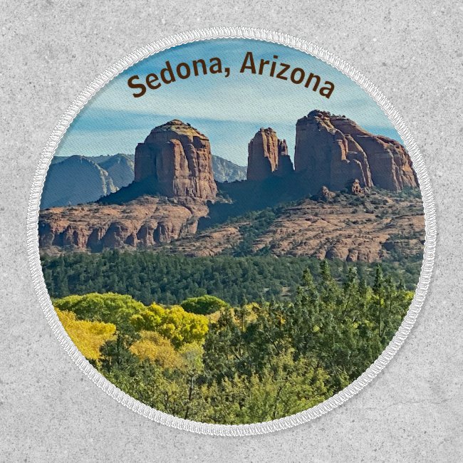 Red Rocks Sedona Arizona Design Travel Patch