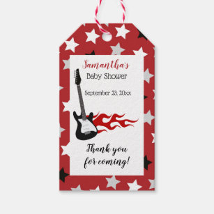 Rock Star Baby Shower Favors Packaging Zazzle