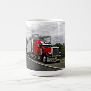 Red & Rollin' Peterbilt Mug