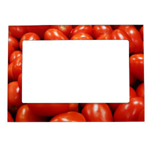 Red Roma Tomatoes Magnetic Frame