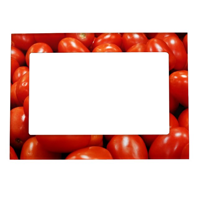Red Roma Tomatoes Magnetic Frame (Front)