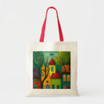 Red Roof Tote Bag Real Estate Contractor Business