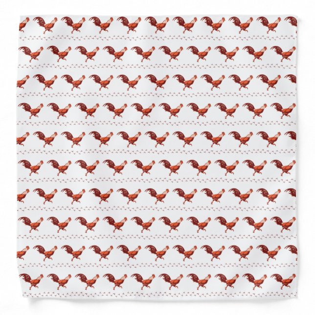Red Rooster Bandana (Front)