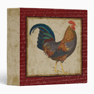 Red Rooster Binder