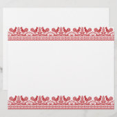 Red Rooster cross-stitch (Front/Back)