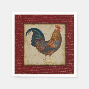 Red Rooster Napkins