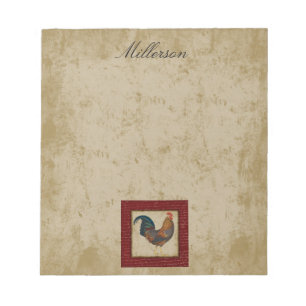 Red Rooster Notepad