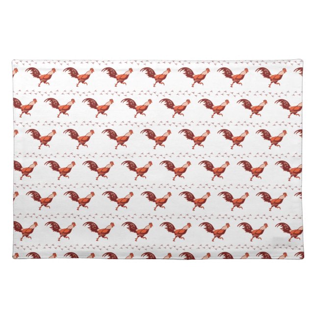 Red Rooster Placemat (Front)