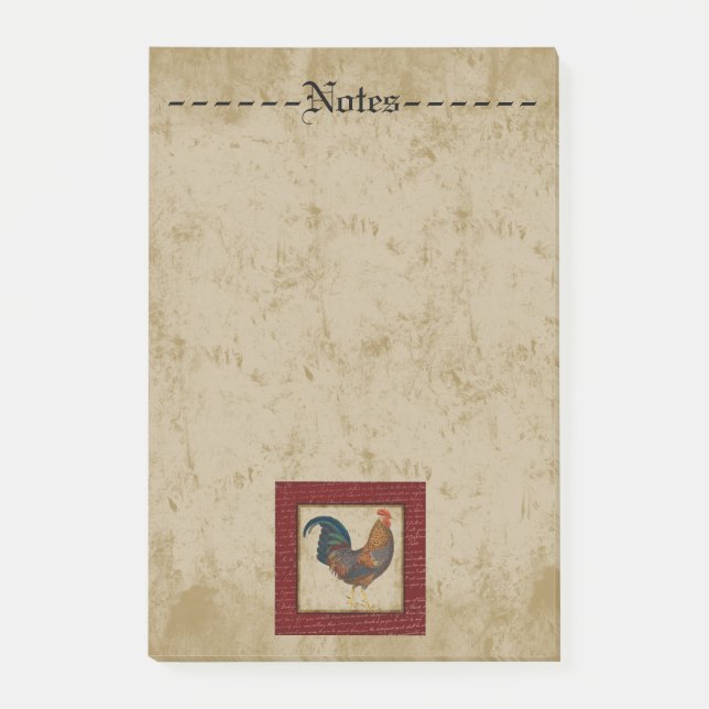 Red Rooster Post-it Notes (Front)