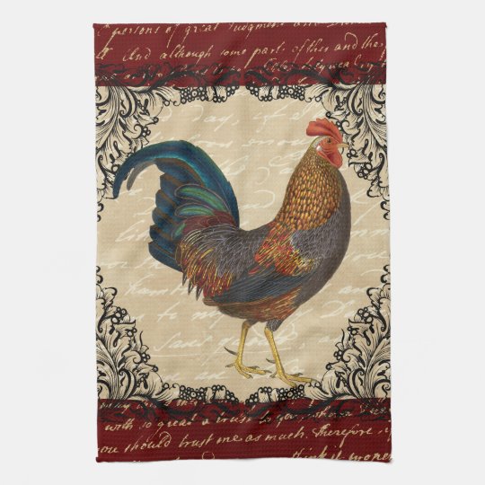 Red Rooster Vintage Kitchen Towel Zazzle Com   Red Rooster Vintage Kitchen Towel R60b4d385a46b43b9a5b97f39699d1f12 2cf6l 8byvr 540 