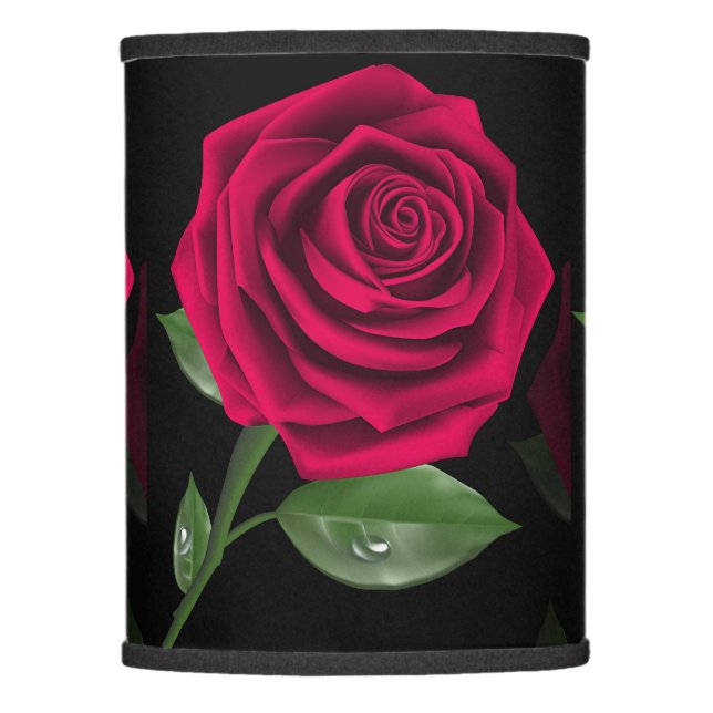 Red Rose 1 - Table Lamp (Front)