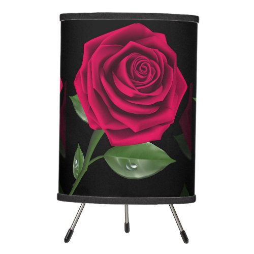 Red Rose 1 _ Table Lamp