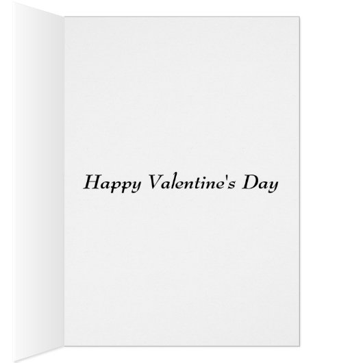 Red Rose Art Valentine (Inside (Right))