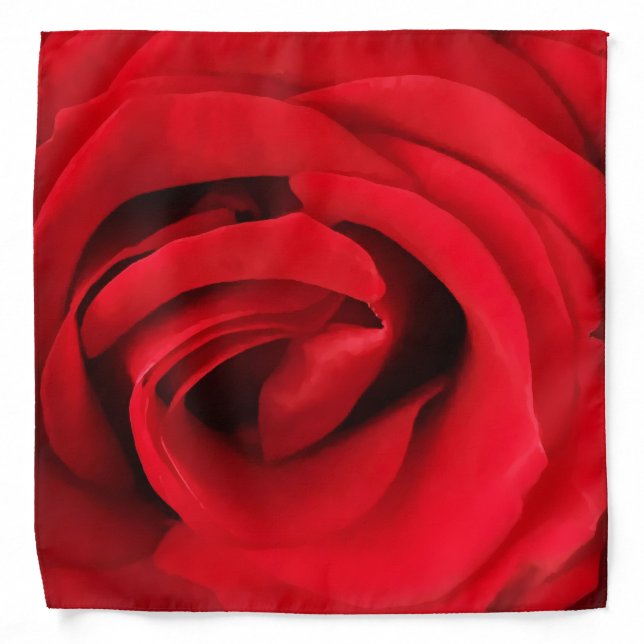 Red Rose Bandana (Front)
