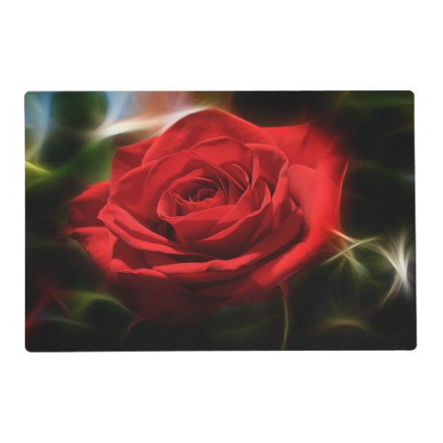 Red Rose Beauty Placemat