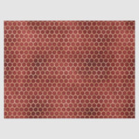 Red Rose Bee Series Design 2 Tissue Paper