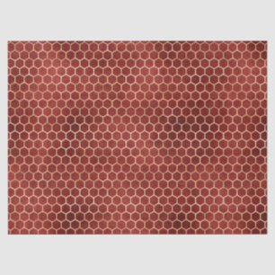 Red Rose Bee Series Design 2 Tissue Paper