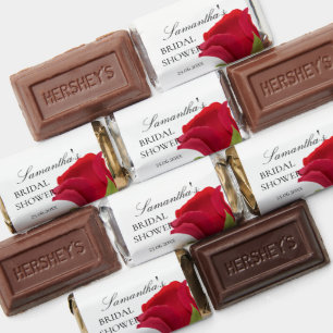 Red Rose Bridal Shower Hershey's Miniatures