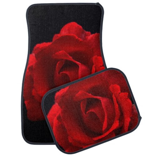 Red Rose cfm arc Car Floor Mat